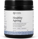 Sağlıklı Ageing Supplement Toz, Anti-Ageing Effects, Contains Quercetin, Resveratrol ve Nrf2 Activators, Antisoxy Rich Nutrient-Dense, Non-GMO, Vegan (90 Grams (15 hizmet)