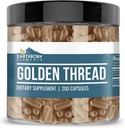 Earthborn Elements Golden Thread 200 Capsules, Pure & Undiled, No Wordss