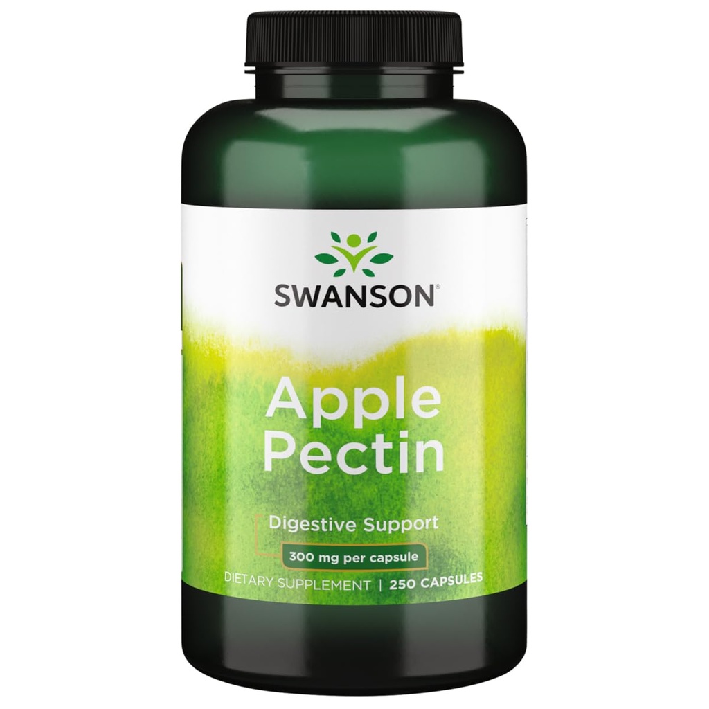 Swanson Apple Pectin 300 Milligram 250 Capsules