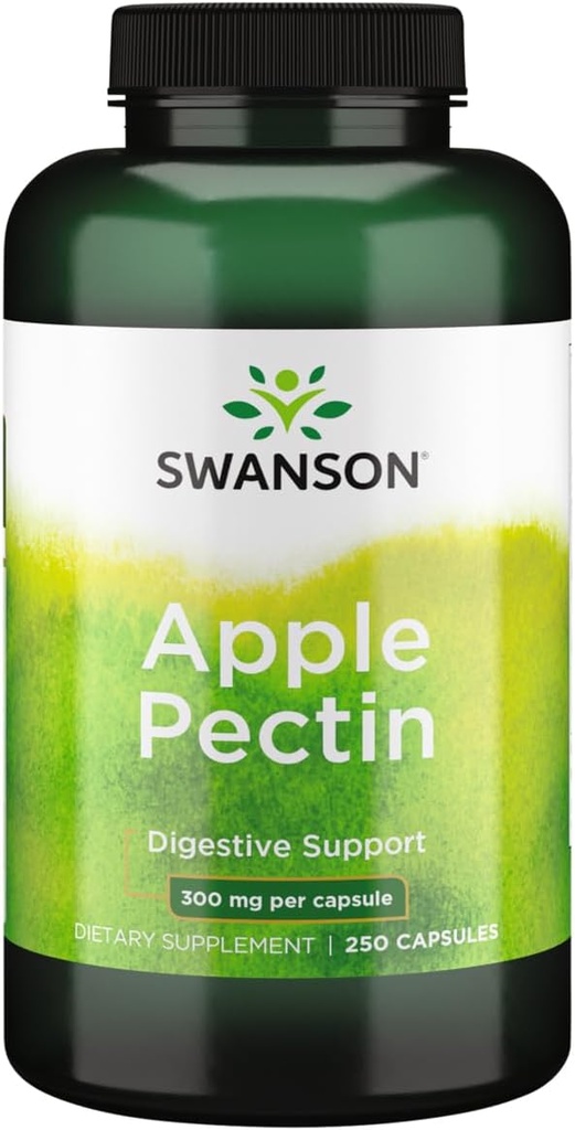 Swanson Apple Pectin 300 Milligrams 250 Κάψουλες