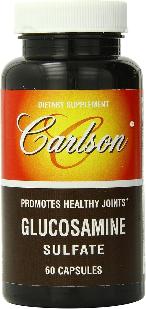 Carlson Labs Γλυκοζαμίνη Σουλφάτη, 750mg, 60 Κάψουλες