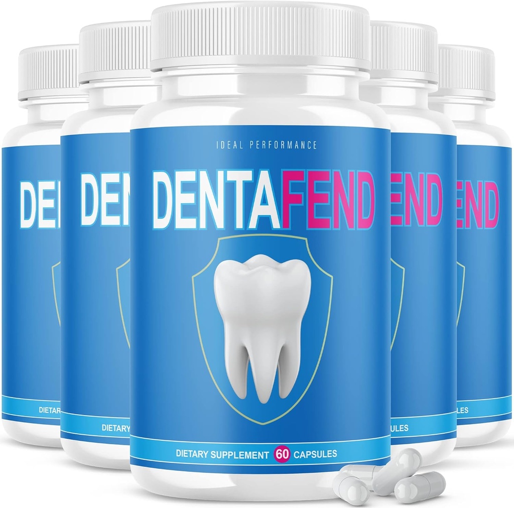IDEAL PERFORMANCE (5 Pack) Dişler için Dentafend Pill (300 Capsules)