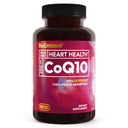 BioEmblem CoQ10 BioPerine ile - 200 mg Softgels, High Abors - Coenzyme Q10 Enerji Üretimi, Kalp Sağlığı - Doğal Form, Non-GMO CoQ10 Supplement - 90 Count