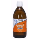 Şimdi Tamamlar, Omega-3 Fish Oil Liquid, Molecularly Distilled, Lemon Flavored, 16.9-Ounce