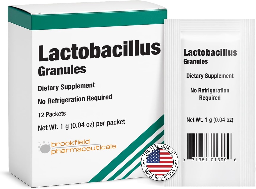 Kadınlar ve Erkekler için Lactobacillus Acidofilius & Bulgaricus Probiyotik, Diyetsel Supplements Granules for Daily Gut Support, Digestive Health & Internal Balance