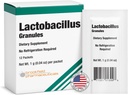 Lactobacillus Probiotics for Women and Men 12 Packets with Lactobacillus Acidophilus & Bulgaricus Probiotic, Dietary Supplements Granules for Daily Gut Support, Digestive Health & Internal Balance