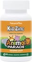 Natures Plus Animal Parade KidZinc, Tangerine Flavor - 90 Animal-Shaped Lozenges, Pack of 2 - Organik olarak Chelated çinko - Vegan, Gluten Free - 180 Toplam Hizmetler