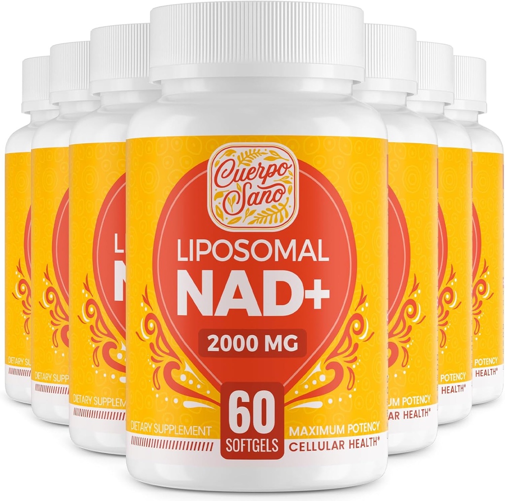 2000 MG NAD Supplement, Liposomal NAD+ with High Absorption, More Efficient Than Nicotinamide Riboside, Pure & Plus Boosting Supplement, Aging Defense, Metabolism & Cellular, 480 softgels