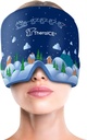TheraICE Καπάκι ανακούφισης ημικρανίας, Ψύξη Gel Καπέλο, Καταπραϋντικό Πονοκέφαλο Πακέτο πάγου Προϊόντα μάσκας, πρόσωπο κρύο συμπίεσης κεφάλι Τύλιγμα για ένταση & άγχος