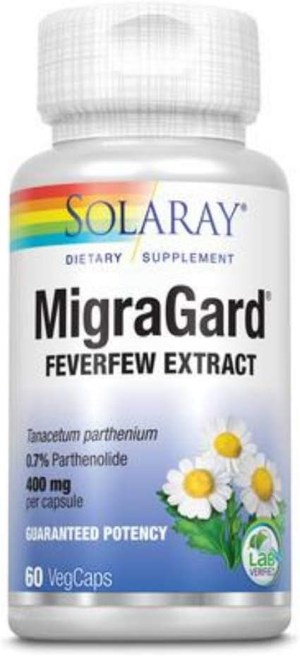 SOLARAY MigraGard, Veg Cap (Btl-Plastik) 350 mg | 60ct