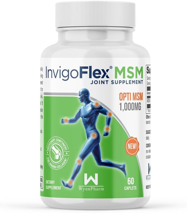 INVIGOFLEX MSM - Metilsulfonylmethane (MSM) (60 caplets)