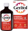 Geritol, Liquid Vitamin and Iron Supplement, Energy Support, Contains High Potency B-Vitamins and Iron, Pleasant Tasting, Easy to Swallow, No Artificial Sweeteners, Non-GMO, 12 Oz