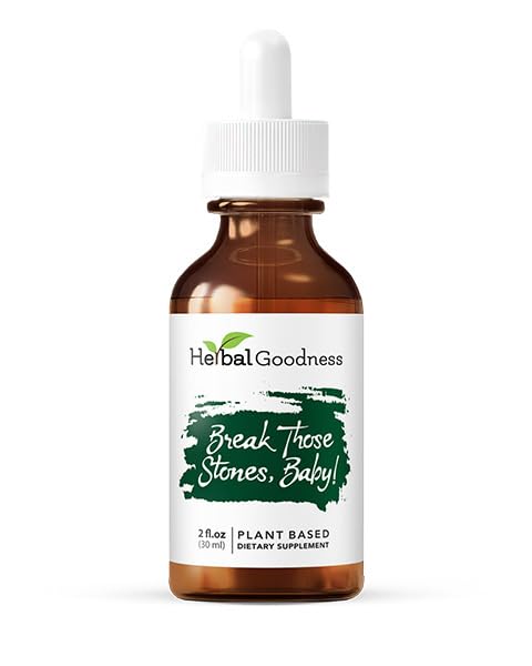 Herbal Goodness Bu Stones Baby - Kidney Cleanse Detox ve Liver Detox Health Herbal Supplement, Chanca Piedra (Kidney Stone Breaker), Dandelion Root Supplement, Milk Thistle - 2 Fl. Oz
