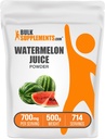 BulkSupplements.com Καρπούζι σε σκόνη - από Καρπούζι, Φρούτα σε σκόνη, Ύδατος συμπλήρωμα - 700mg ανά Σερβίρισμα, 500g (1.1 lbs) (Συσκευασία των 1)