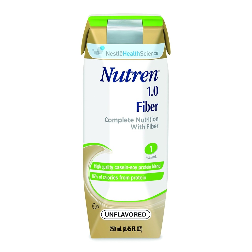 Nutren® 1.0 Fiber - Άγευστη - Θερμίδες 250 / 250 mL Συσκευασία 250 mL Tetra Prisma - Υπόθεση 24