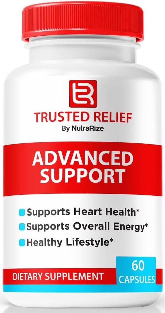 Trusted Relief Capsules, Resmi TrustedRelief Complete Support Pills, All Natural Formula for Stable Levels & Health Circulation, Premium Supplement Yorumlar (60 Capsules)
