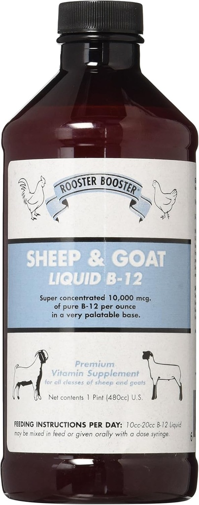 Rooster Booster B-12 Πρόβατα και κατσικίσιο υγρό, 16-Ounce