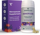 Vegan Menopause Supplements (60 Capsules) - Perimenopause ve Menopause Vitaminleri - Kadın Tamamları - Perimenopause Supplements for Women - Food Supplement - Menopause Supports