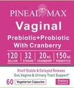 Vaginal Prebiyotik+Probiyotik with Cranberry, 120 Milyar CFU, 32 Strains, 150 mg Prebiyotiks