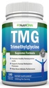 TMG Tritilglycine Supplement - 1000 mg - 180 Capsules - Premium Pure Betaine Anhidrus - Destekler Normal Homocysteine & Blood Pressure Levels - Thes Metilation Processes - Non-GMO Formula