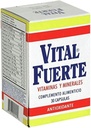 Vital Fuerte, Vitaminler ve Mineraller Tamam, 30 Capsules, Şişe.