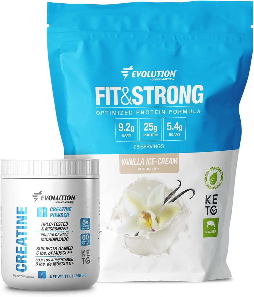 Evrimsel Beslenme Fit & Güçlü + Kretin Monohidrat Toz