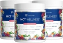 Gundry MD MCT Wellness Toz Enerjiyi Desteklemek için, Keton Production ve Beyin Sağlığı, Keto Friendly, Sugar Free (90 Day Supply, Watermelon Lemonade)
