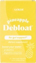 GOLDE Pineapple Debloat - Doğal Bloat Relief ve Soning Digestive Balance - Vegan, Keto, Low-Sugar - 8 Servisler
