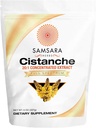 Samsara Herbs Cistanche Extract Toz (8oz) 20:1 Concentration - ABD'de Yapılacak - 3. Parti Test Edildi - Güçlü, Vitality & Mood (Huge 2950 mg Service)