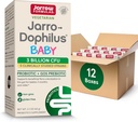 Jarrow Formulas Jarro-Dofilius Bebek Probiyotik + GOS Prebiyotik, Diyetsel Tamam, Bebekler için Gut Desteği, 2.1 oz Toz, 60 Day Supply (Pack of 12)