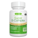 Igennus Super B- Complex μεθυλιωμένο B-βιταμίνες, MTHFR συμπλήρωμα με μεθυλοφολικό & B12 μεθυλοκοβαλαμίνη, υψηλή βιοδιαθεσιμότητα & ισχύς, Vegan, Lab Επαληθευμένο, 180 μικρά δισκία