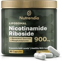 NAD+ Liposomal Nicotinamide Riboside με ρεσβερατρόλη & Quercetin NAD+ – Premium συμπλήρωμα για την καταπολέμηση της γήρανσης, ενισχυμένη ενέργεια, βελτιωμένη εστίαση, κυτταρική υποστήριξη – 80 κάψουλες υψηλής καθαρότητας-900mg
