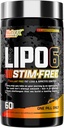 Nutrex Research Lipo6 Stimulant Ücretsiz Kilo kaybı ve Appetite Suppressant Diyet Pills – Termogenic Belly Fat Burner, Cravings, Boost Metabolism – 60 Hizmet