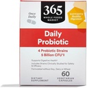 365 by Whole Foods Market, Daily Probiyotik 5 Milyar CFU, 60 ct