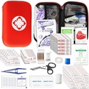 Home Hiking Camping Açık Spor için İlk Yardım Kiti, 275 Adet Oturma Malzemeleri Acil Durumlar için Temel İlk Yardım Kiti, Mini Gear Bag