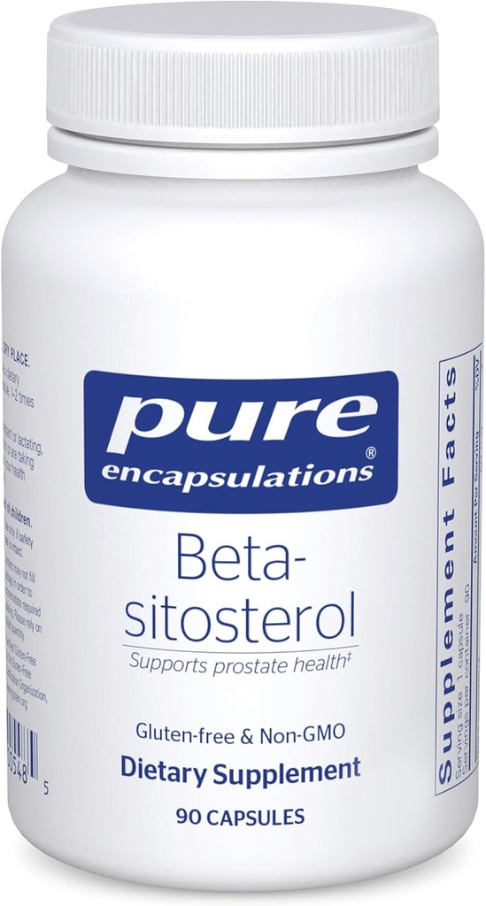 Saf Encapsulations Beta-Sitosterol | Urinary Flow ve Health için Tamam* | 90 Capsules