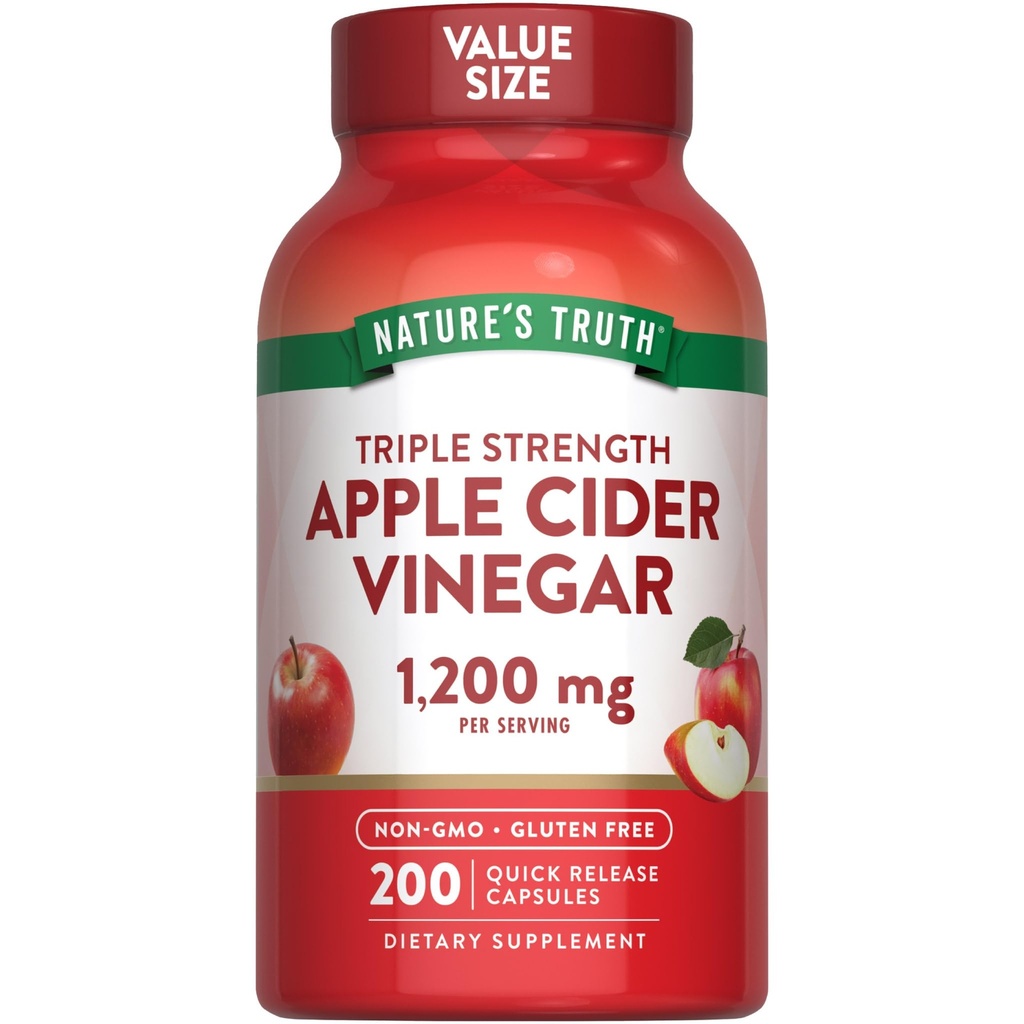 Nature's Truth Apple Cinegar Κάψουλες 