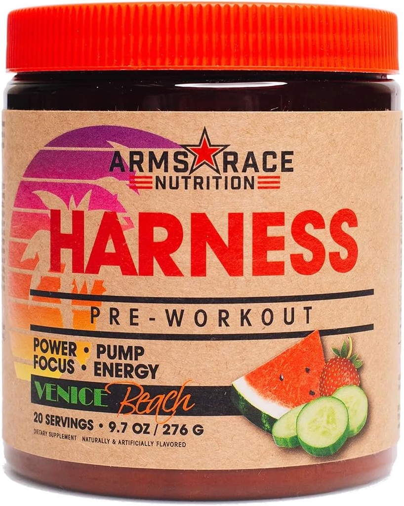 Arms Race Nutrition Harness Pre-Workout - Venice Beach (20 hizmet)