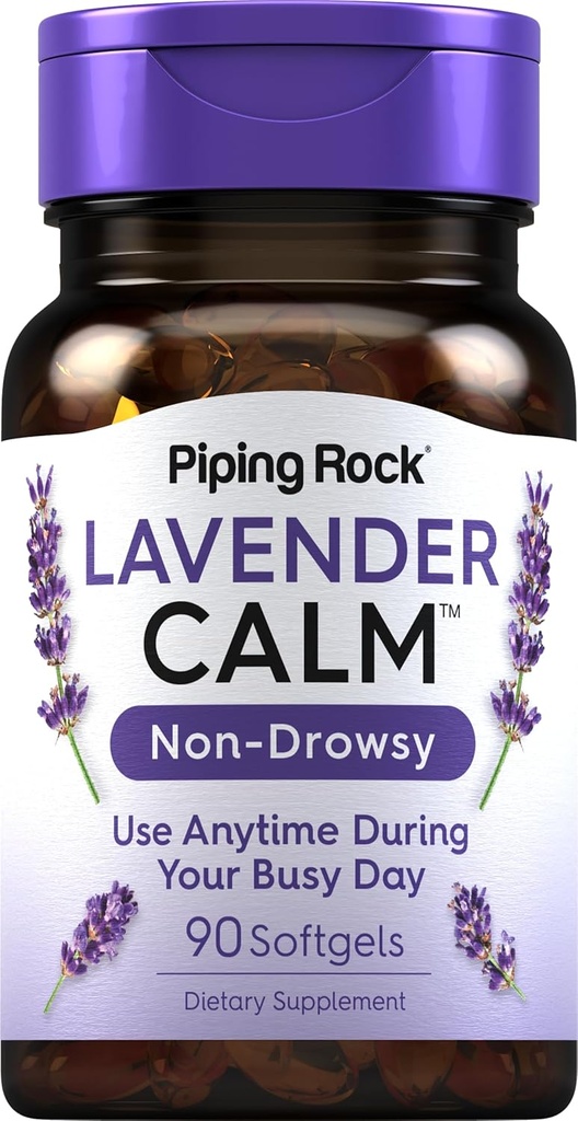 Piping Rock Lavender Calm Pills 80mg 