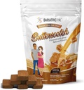 BariatrikPal Sugar-Freeuba Citrate Soft Chews | 500 mg with Vitamin D & Probiyotiks | Buttersco | 90 Kont (1 Ay Supply)