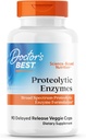 Doktor'un En İyi Proteolytic Enzymes, Broad Spectrum Proteolytic Enzyme Formulation, Non-GMO, Vegetarian 90 Gecikdi Veggie Caps