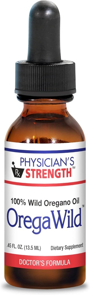 Doktor'un Güçlü OregaWild - 13.5 mL - 100% Wild Oregano Oil - 216 Servisler
