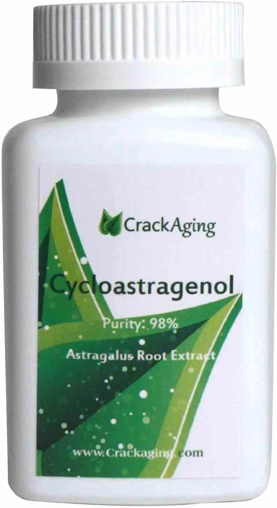 Super-Abxia Cycloastragenol% 98 | Immune Support |Telomerase/Anti-Aging Supplements 10 mg 60 Vegetarian Capsules in 2 Şişes