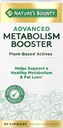 Nature's Bounty Advanced Metabolism Branson, Sağlıklı Metabolism & Fat Kayıplarını Destekleyin, 60 Capsules