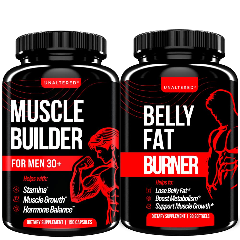 UNALTERED Muscle Builder & Belly Fat Burner