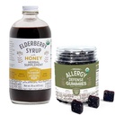 Herbal Supplement Syrup & Gummies Sche - Honey & 7oz Original Elder Gummies ile 16oz Bir Yaşlı Bakımı