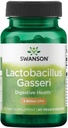 Swanson Lactobacillus Gasseri - Προβιοτικό συμπλήρωμα που υποστηρίζει την Digestive υγεία με 3 δισεκατομμύρια CFU - Σχεδιασμός-απαλλαγή κορεσμού & λιπώδης μεταβολισμός Υποστήριξη - (60 κάψουλες λαχανικά)