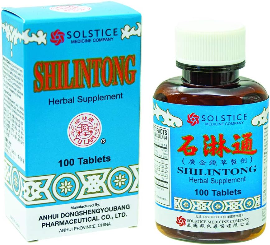 Shilintong Herbal Supplement (Depres Urinary Tract, Kidney & Bladder Stone Cleanse) (100 Tablet) (1 Şişe)(Solstice)