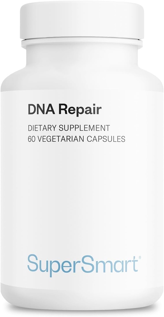 Supersmart DNA Onarım (Advanced Formula) - AC-11, Sulforaphane Glucosinolate, SOD Gliadins Kompleks - Yüksek Potency Antioksit | Non-GMO & Gluten Free - 60 Vegetarian Capsules