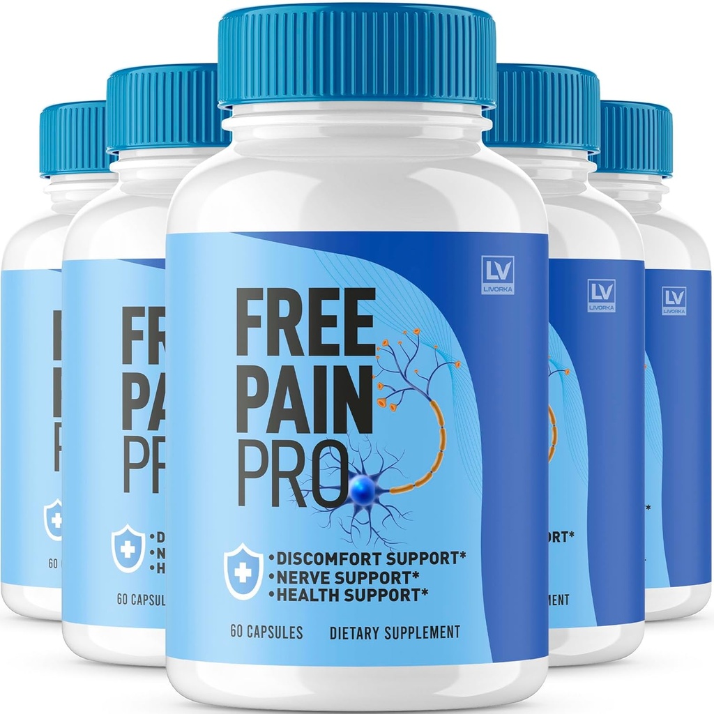 (5 Πακέτο) Free Pain Pro Κάψουλες, Επίσημη δωρεάν Pain Pro Συμπληρώματα Κάψουλες Advanced Formula, Free Pain Pro Χάπια Όλα φυσικά για να υποστηρίξει τη συνολική ευεξία, Δωρεάν Pain Pro Formula Review, 300 Κάψουλες